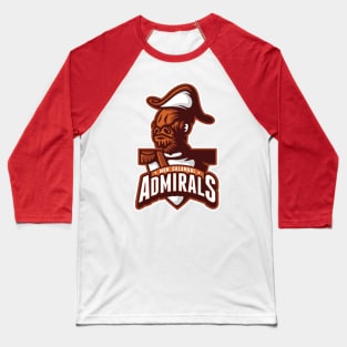 Mon Calamari Admirals Baseball T-Shirt